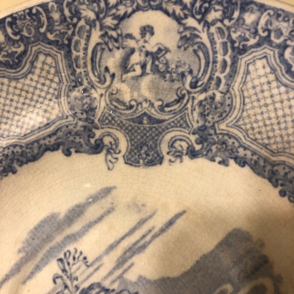 Spode Wheat Gathering Plate - Picture 5 of 13